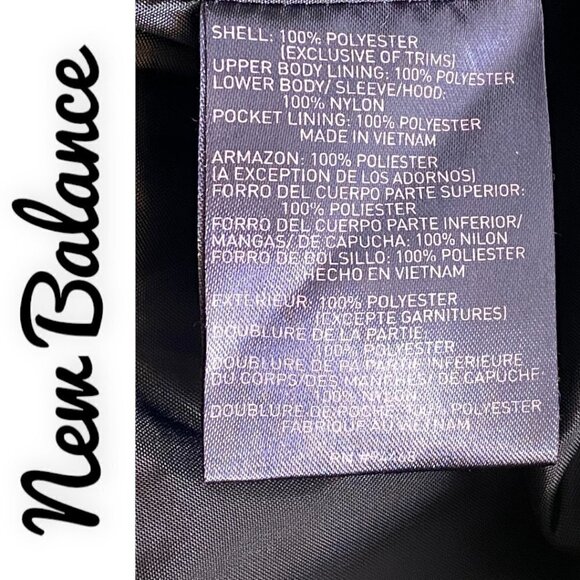 NEW BALANCE Performance Outerwear Rain Jacket in Yellow Green, Size XL - Picture 10 of 12